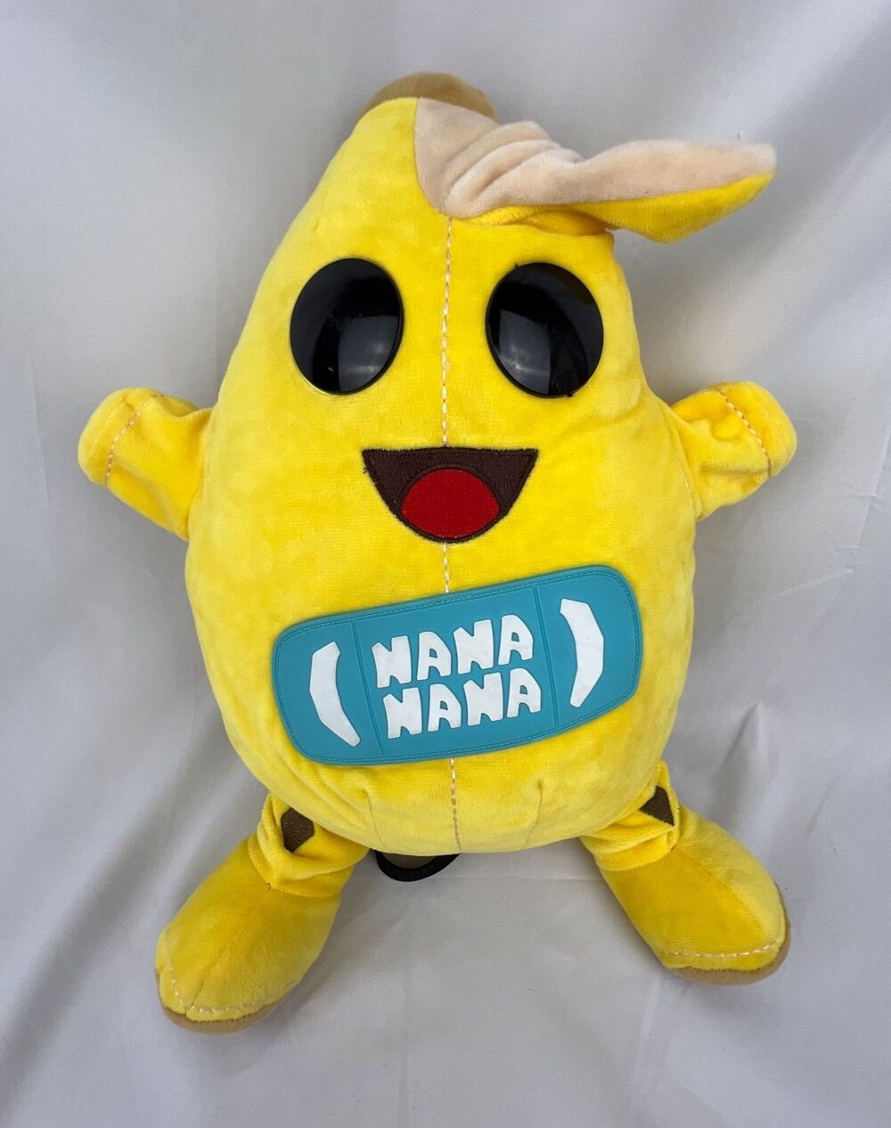 Fortnite Baby Peely Banana Back Bling Plush Backpack Zippered Pouch Nana Nana